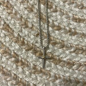 David Yurman Cross necklace